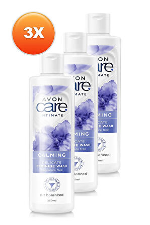 Avon Care Intimate Calming Dış Genital Bölge Temizleyici 250 Ml. Üçlü Set