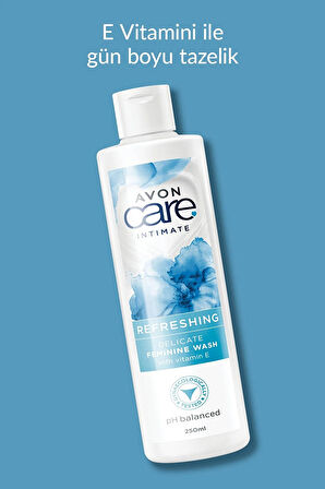 Avon Care Intimate Refreshing E Vitamini İçeren Dış Genital Bölge Temizleyici 250 Ml. İkili Set