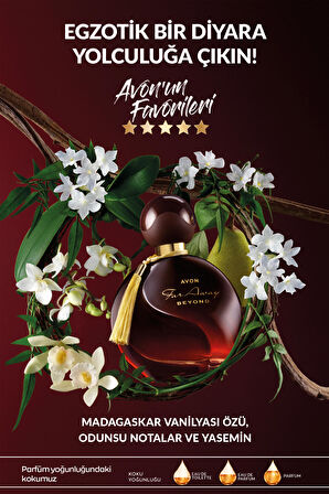 Avon Far Away Beyond Kadın Parfüm Edp 50 Ml. Üçlü Set