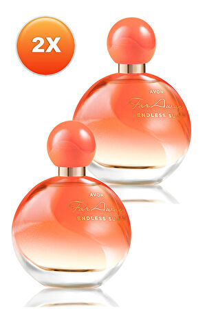 Avon Far Away Endless Sun Kadın Parfüm Edp 50 Ml. İkili Set