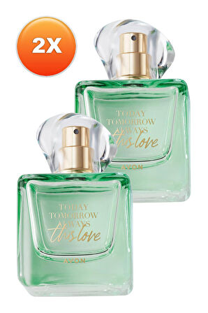 Avon TTA This Love Kadın Parfüm Edp 50 Ml. İkili Set
