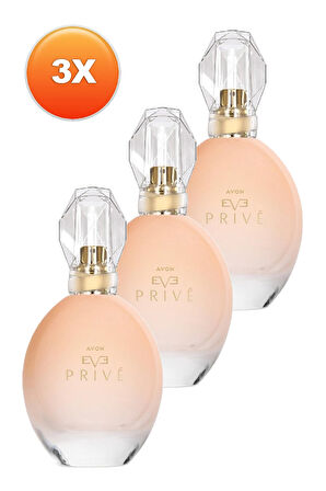 Avon Eve Prive Kadın Parfüm Edp 50 Ml. Üçlü Set