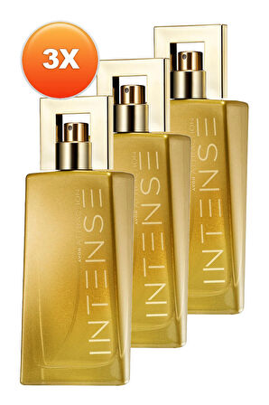 Avon Attraction Intense Kadın Parfüm Edp 50 Ml. Üçlü Set