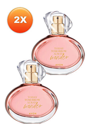 Avon TTA Wonder Kadın Parfüm Edp 50 Ml. İkili Set