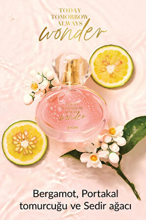 Avon TTA Wonder Kadın Parfüm Edp 50 Ml. İkili Set