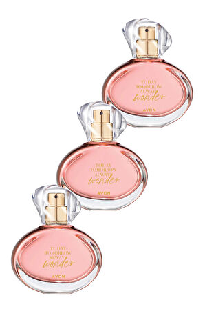 Avon TTA Wonder Kadın Parfüm Edp 50 Ml. Üçlü Set