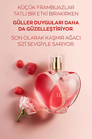 Avon Lov U Kadın Parfüm Edp 50 Ml. Üçlü Set