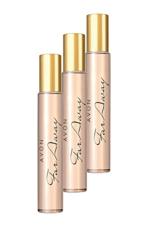 Avon Far Away Kadın Parfüm Çanta Boyu Edp 10 Ml. Üçlü Set