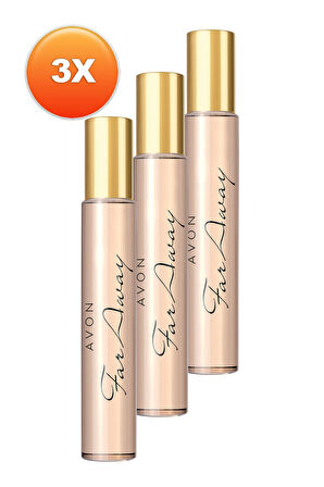Avon Far Away Kadın Parfüm Çanta Boyu Edp 10 Ml. Üçlü Set