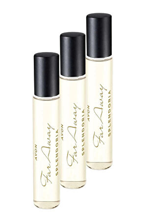 Avon Far Away Splendoria Kadın Parfüm Edp 10 Ml. Üçlü Set