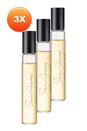 Avon Far Away Endless Sun Kadın Parfüm Çanta Boyu Edp 10 Ml. Üçlü Set