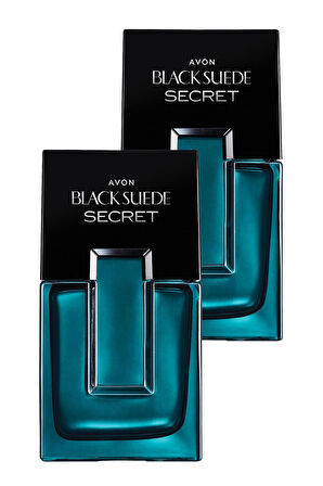 Avon Black Suede Secret Erkek Parfüm Edt 75 Ml. İkili Set