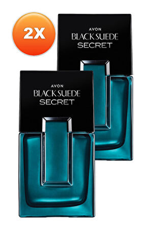 Avon Black Suede Secret Erkek Parfüm Edt 75 Ml. İkili Set