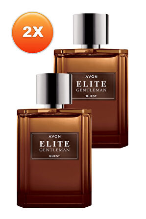 Avon Elite Gentleman Quest Erkek Parfüm Edt 75 Ml. İkili Set