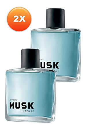 Avon Musk Intense Erkek Parfüm Edt 75 Ml. İkili Set