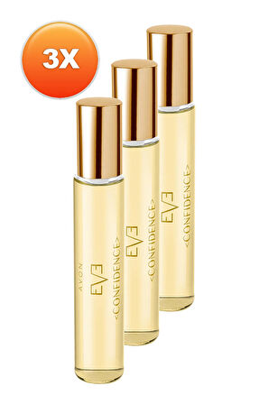 Avon Eve Confidence Kadın Parfüm Edp 10 Ml. Üçlü Set