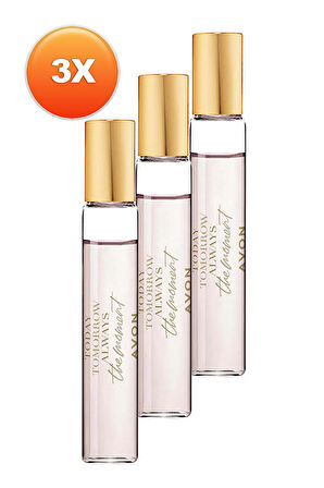 Avon TTA The Moment Kadın Parfüm Edp 10 Ml. Üçlü Set