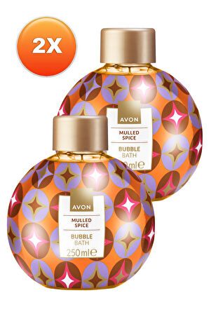 Avon Mulled Spice Sıcak Baharat Kokulu Banyo Köpüğü 250 Ml. İkili Set