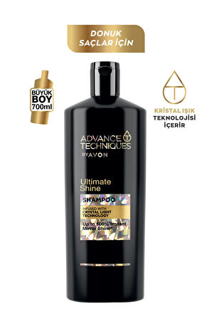 Avon Advance Techniques Parlaklık Veren Şampuan 700 Ml. Üçlü Set