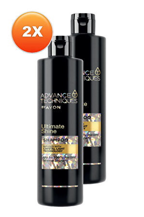 Avon Advance Techniques Parlaklık Veren Şampuan 400 Ml. İkili Set