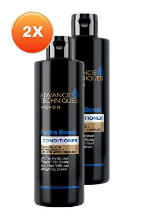 Avon Advance Techniques Hydra Boost Nemlendirici Saç Kremi 250 Ml. İkili Set