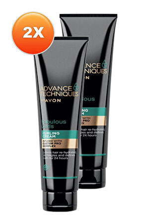 Avon Advance Techniques Bukle Şekillendirici Durulanmayan Saç Bakım Kremi 150 Ml. İkili Set