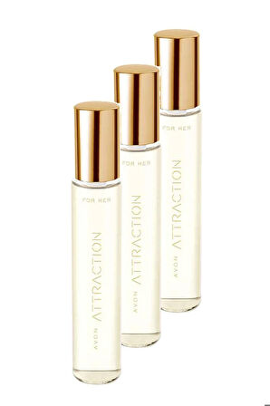Avon Attraction Kadın Parfüm Edp 10 Ml. Üçlü Set