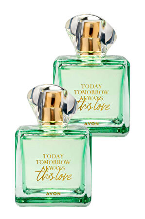 Avon TTA This Love Kadın Parfüm Edp 100 Ml. İkili Set