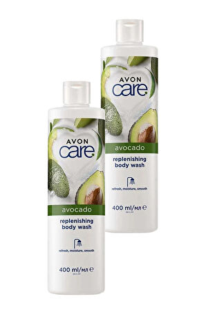Avon Care Avocado Replenishing Avokado Yağı Içeren Duş Jeli 400 Ml. İkili Set