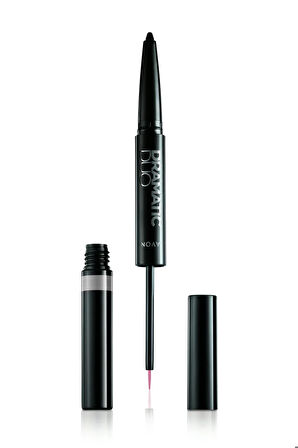 Avon Dramatic Duo 2si 1 Arada Kalem Ve Likit Eyeliner Bold In Black