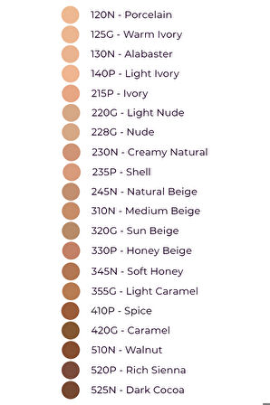 True Color Pata Krem Fondoten 220G Light Nude