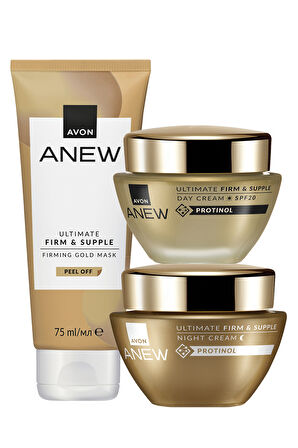 Anew Ultimate Firm & Supple Üç Parça Yüz Bakım Paketi