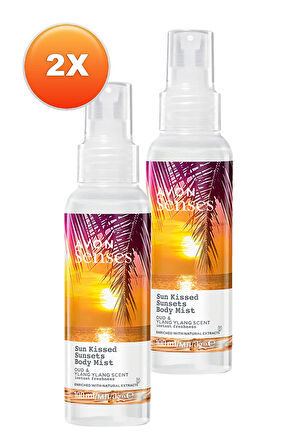 Senses Sun Kissed Sunsets Vücut Spreyi 100 Ml. İkili Set