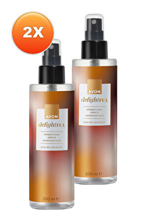 Delightful Toffee Kolonya Edc 200 Ml. İkili Set