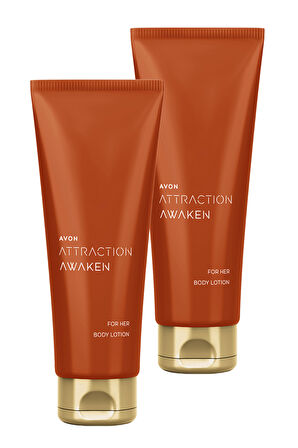 Attraction Awaken Kadın Vücut Losyonu 125 Ml. İkili Set