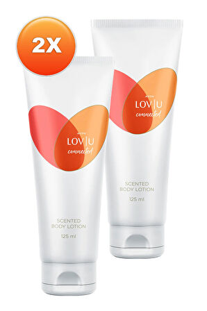 Lov U Connected Kadın Vücut Losyonu 125 Ml. İkili Set