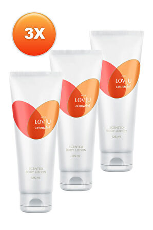 Lov U Connected Kadın Vücut Losyonu 125 Ml. Üçlü Set