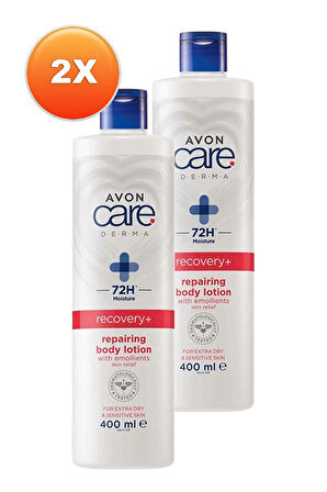 Care Derma Recovery+ Repairing Çok Kuru Ciltler için Vücut Losyonu 400 Ml. İkili Set