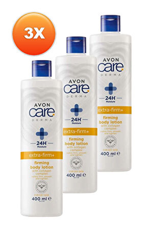 Care Derma Extra Firm Sıkılaştırıcı Vücut Losyonu 400 Ml. Üçlü Set