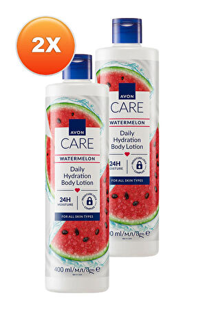 Care Watermelon Karpuz Kokulu Vücut Losyonu 400 Ml. İkili Set