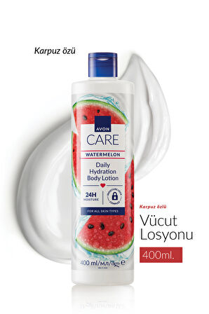 Care Watermelon Karpuz Kokulu Vücut Losyonu 400 Ml. İkili Set