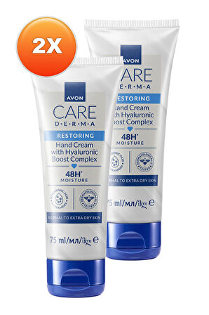 Care Derma Restoring Hyaluronic Boost El Kremi 75 Ml. İkili Set