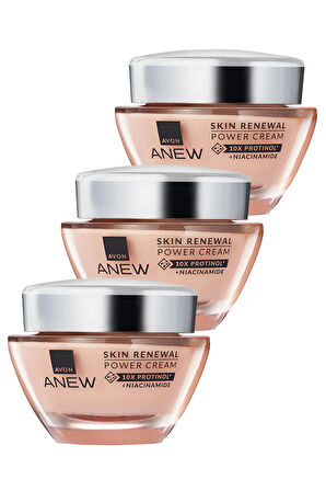 Anew Skin Renewal Power Krem 50 Ml. Üçlü Set