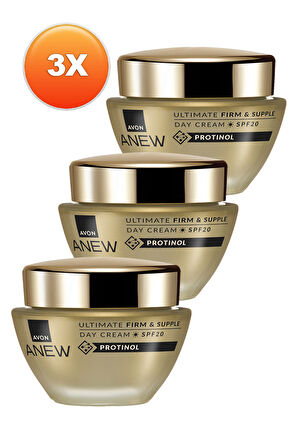 Anew Ultimate Firm & Supple Gündüz Kremi SPF20 50 Ml. Üçlü Set