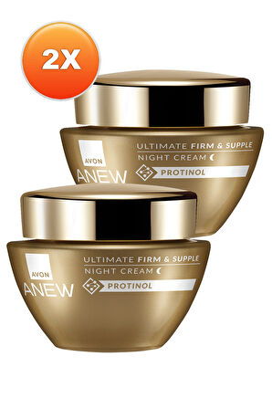 Anew Ultimate Firm & Supple Gece Kremi 50 Ml. İkili Set