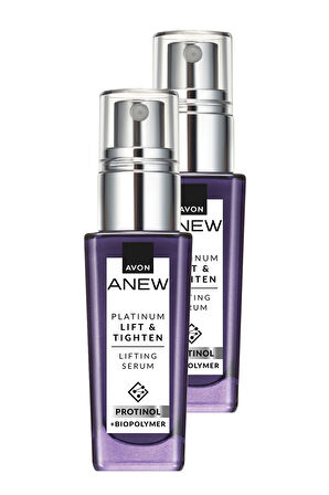 Anew Platinum Lift & Tighten Lifting Serum 30 Ml. İkili Set