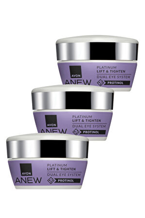 Anew Platinum Lift & Tighten Dual Eye System 20 Ml. Üçlü Set