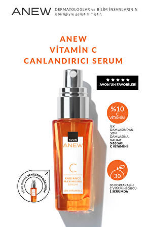 Anew Vitamin C Canlandırıcı Serum 30 Ml. Üçlü Set