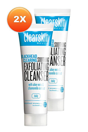 Clearskin Blackhead Clearing Siyah Noktalar İçin Ferahlatan Arındırıcı Temizleyici 125 Ml. İkili Set