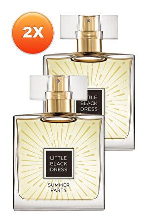 Little Black Dress Summer Party Kadın Parfüm Edp 50 Ml. İkili Set